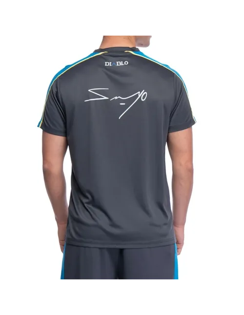 CAMISETA SIUX DIABLO SANYO GREY | Ofertas de pádel